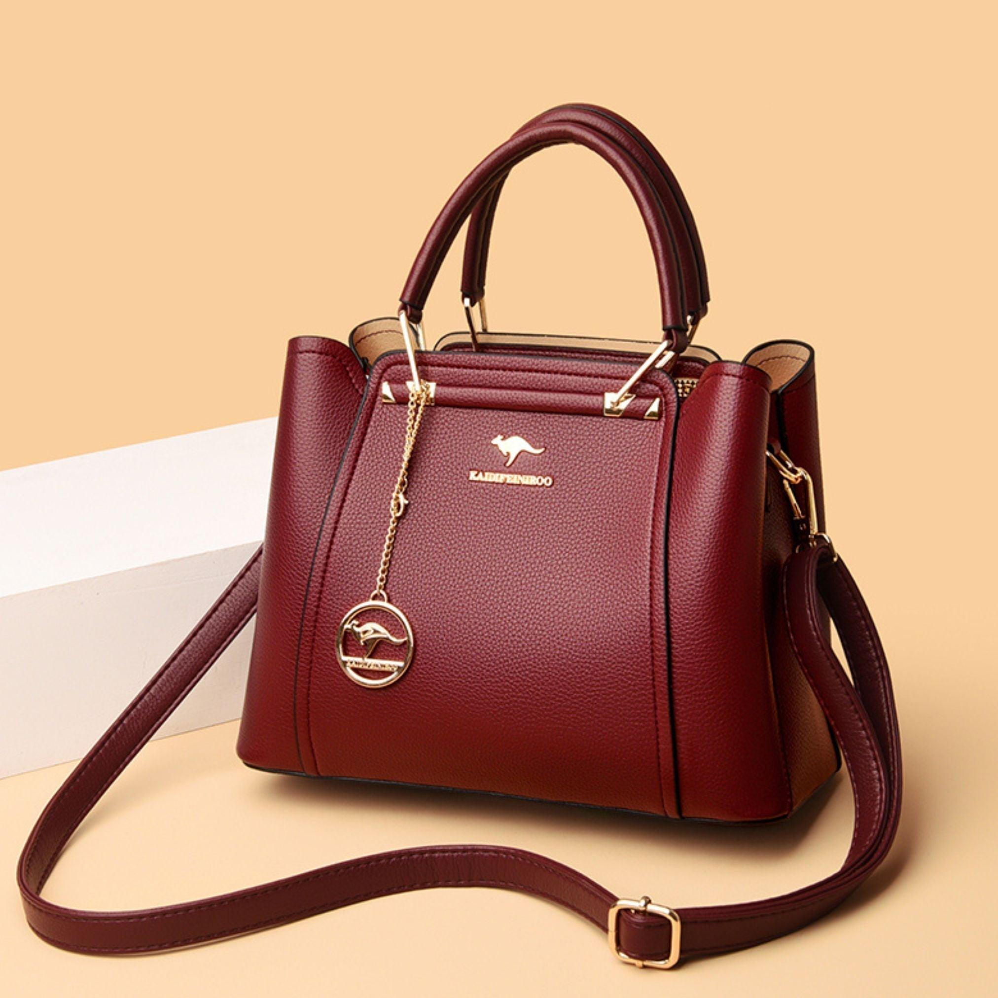 Bolsa em Couro Legítimo Transversal Luxuosa - Style Couer