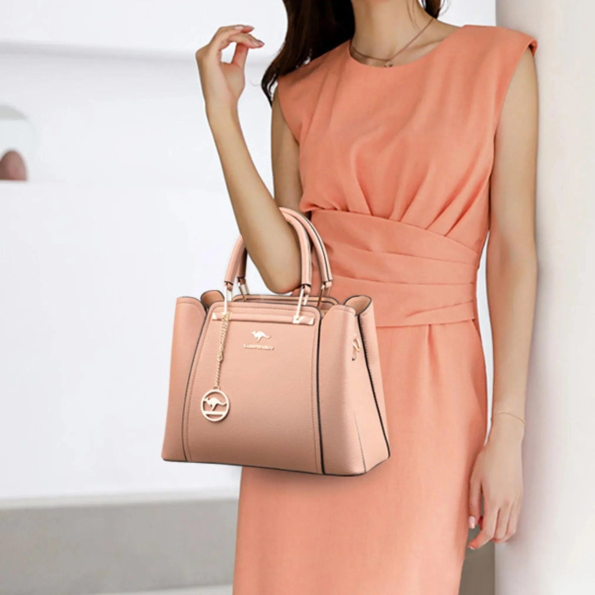 Bolsa em Couro Legítimo Transversal Luxuosa - Style Couer