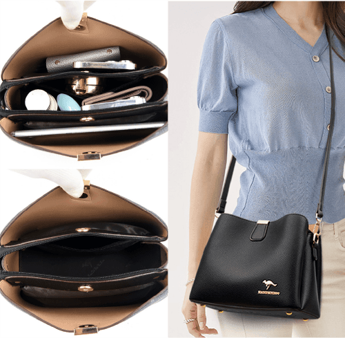 Bolsa em Couro Legítimo - Elizabeth