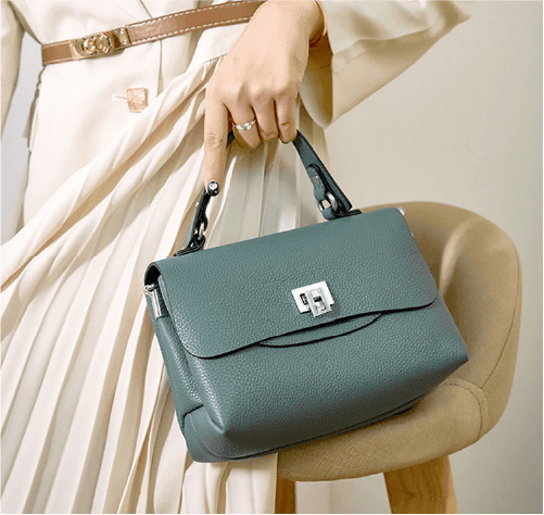 Bolsa Compacta em Couro Legítimo - Melbourn