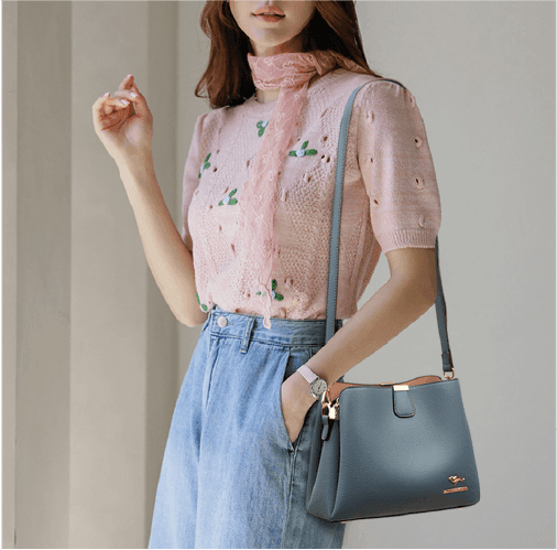 Bolsa em Couro Legítimo - Elizabeth