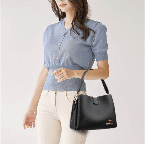 Bolsa em Couro Legítimo - Elizabeth