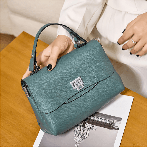 Bolsa Compacta em Couro Legítimo - Melbourn