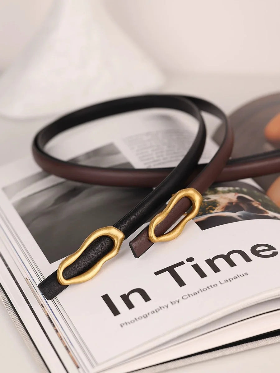 Cinto Femino em Couro Legítimo - Jolie