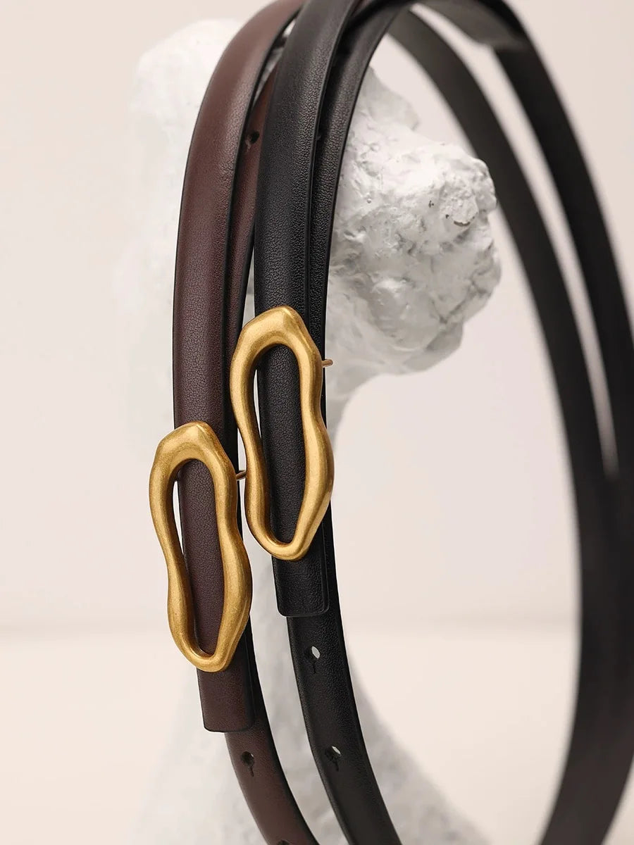 Cinto Femino em Couro Legítimo - Jolie