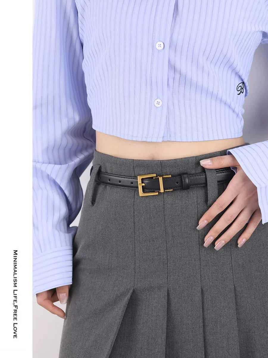 Cinto Feminino em Couro Legítimo - Velvet