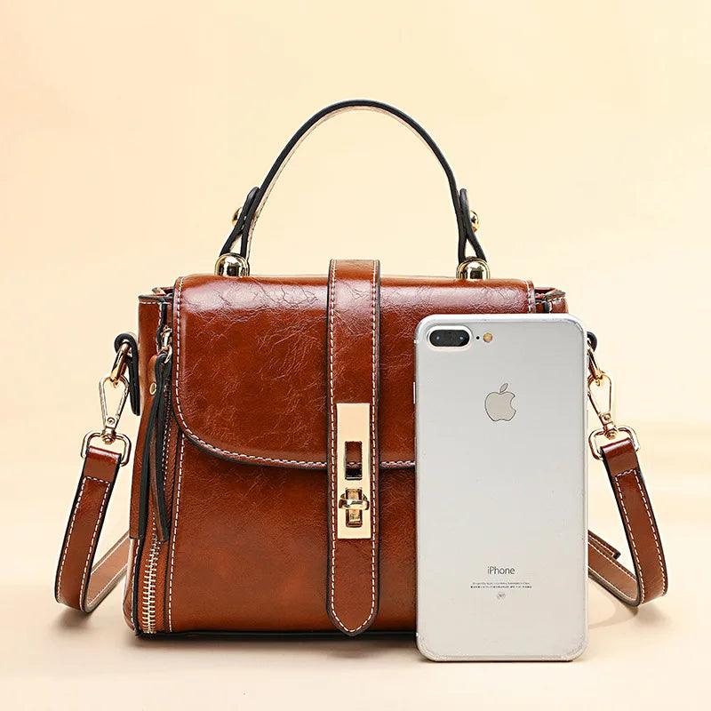 Bolsa em Couro Legítimo - Nina