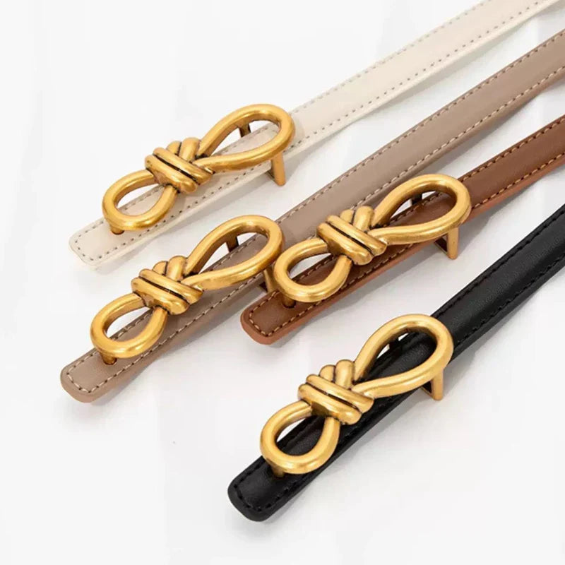 Cinto Feminino em Couro Legítimo - Eterna