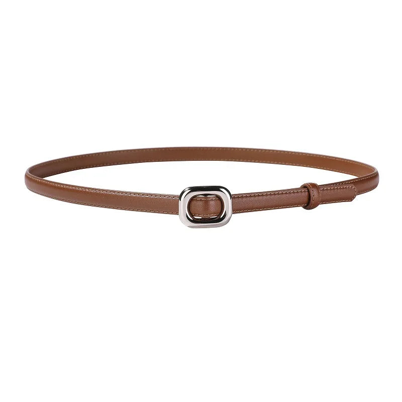 Cinto Feminino em Couro Legítimo - Perla