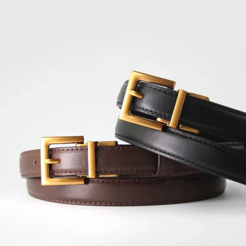 Cinto Feminino em Couro Legítimo - Velvet