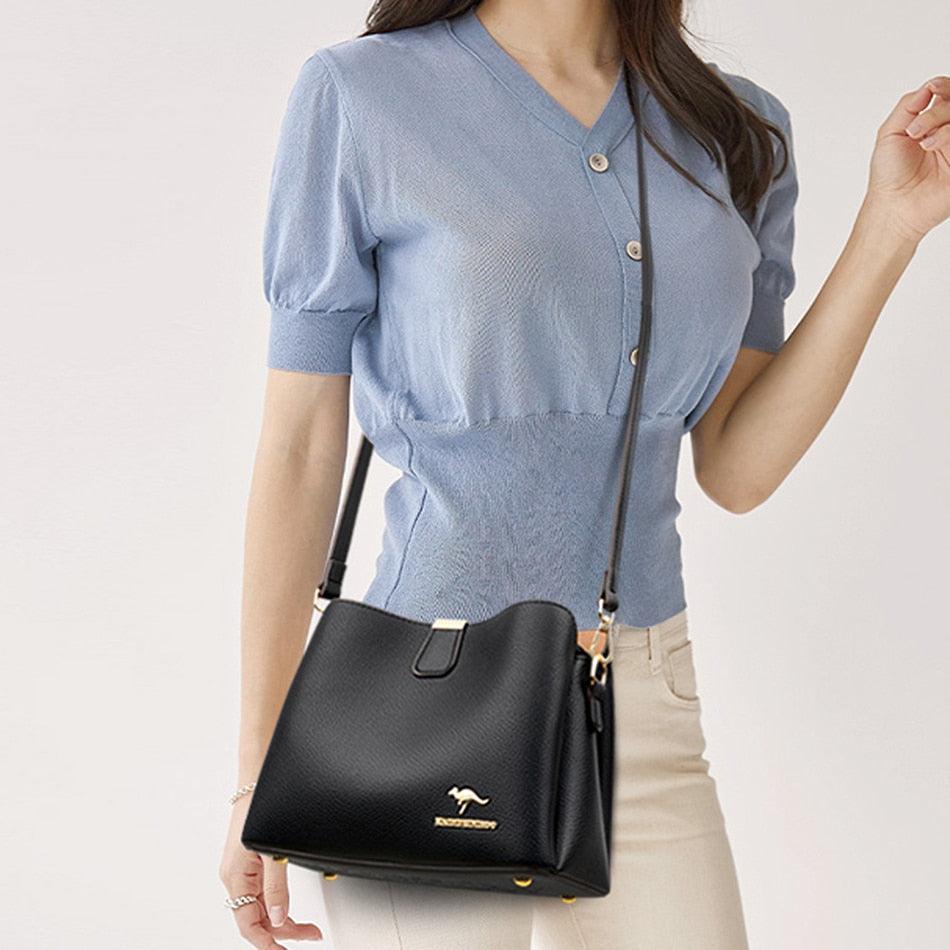 Bolsa em Couro Legítimo - Elizabeth