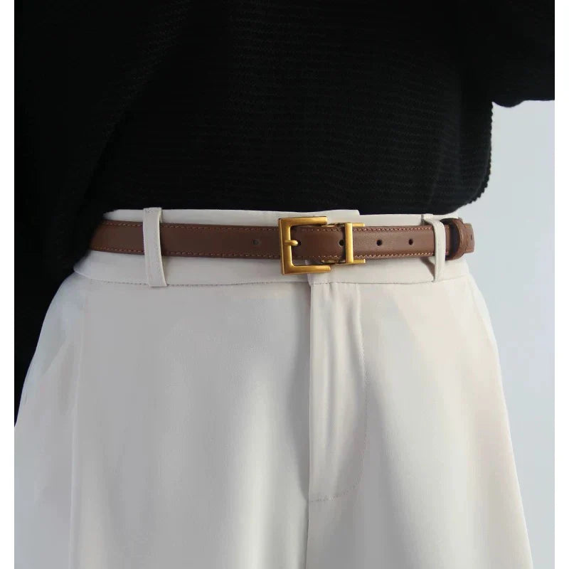 Cinto Feminino em Couro Legítimo - Velvet