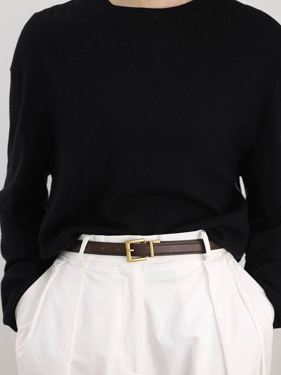 Cinto Feminino em Couro Legítimo - Velvet