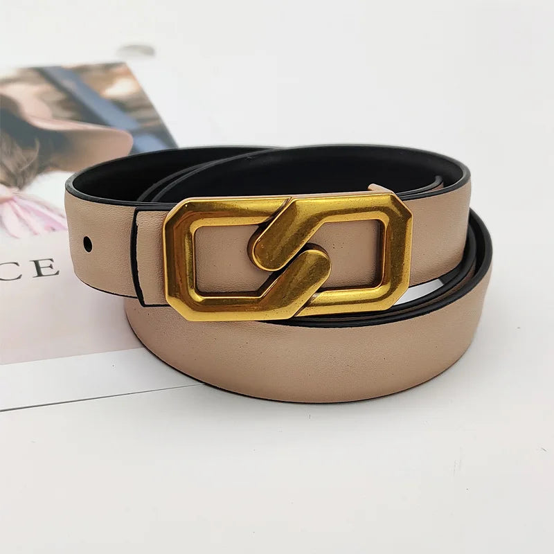 Cinto Feminino em Couro Legítimo - Amalfi