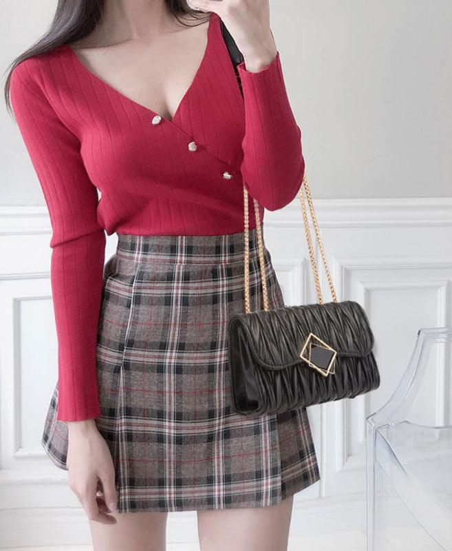 Bolsa Compacta em Couro - Vienza