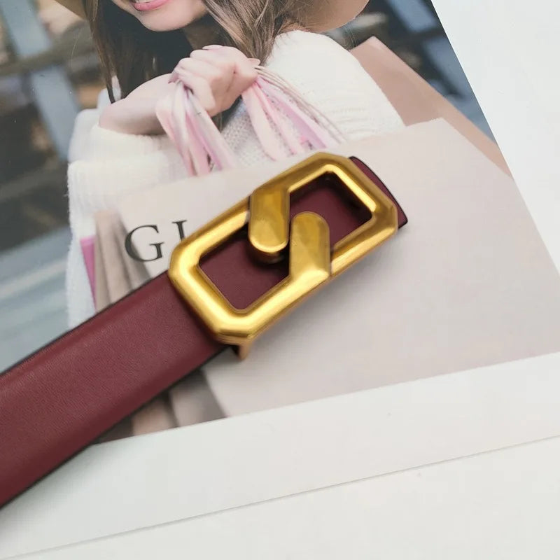 Cinto Feminino em Couro Legítimo - Amalfi