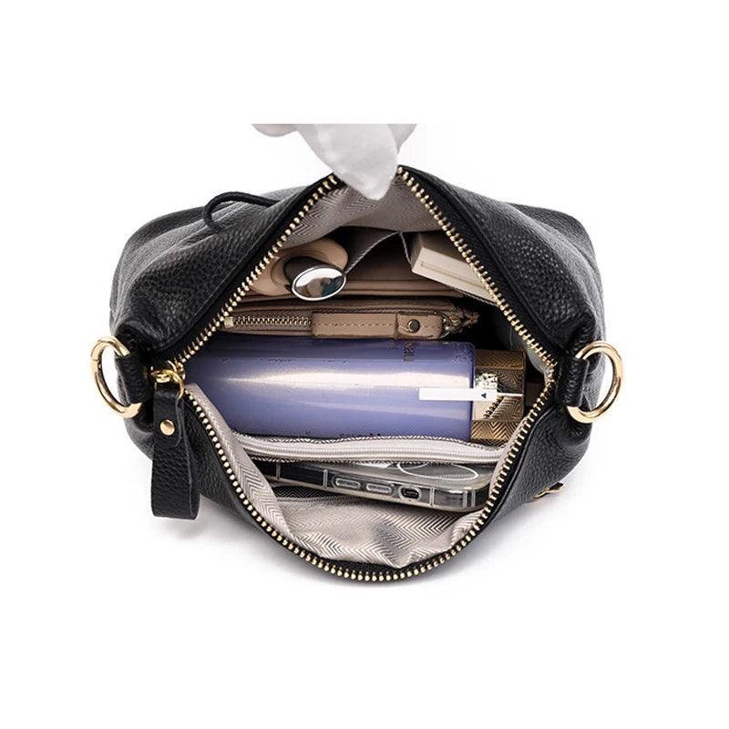 Bolsa em Couro Legítimo - Tatiana