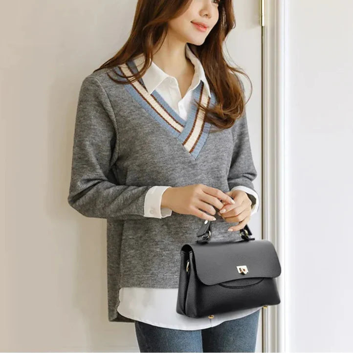 Bolsa em Couro Legítimo - Sienna