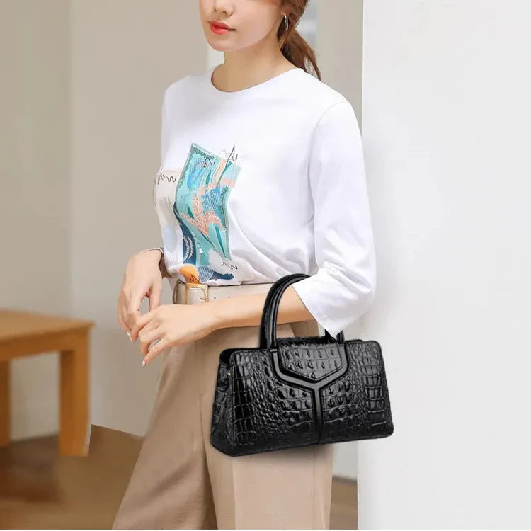 Bolsa em Couro Legítimo - Crock